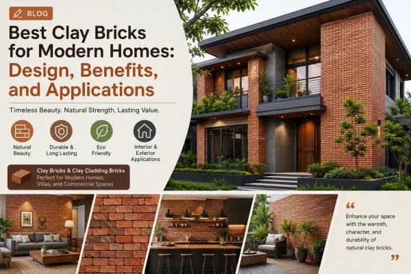 Best Clay Bricks for Modern Homes Design & Benefits
